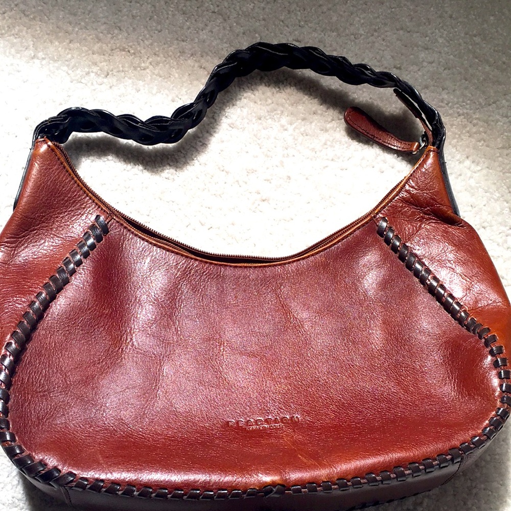 Kenneth Cole Reaction burgundy hobo.